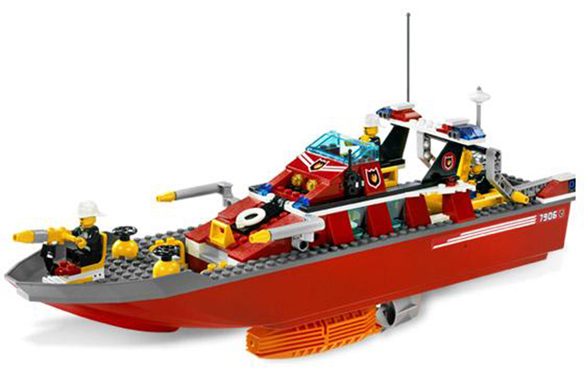 Lego City Fireboat 7906