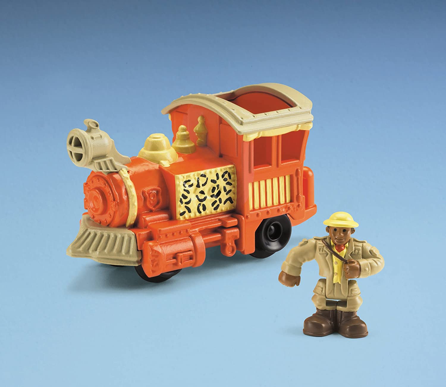 Fisher Price GeoTrax On-the-Go Zoo with Storage