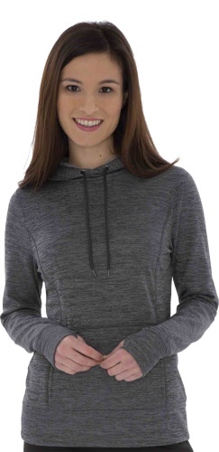 ATC™ DYNAMIC HEATHER FLEECE HOODED LADIES' SWEATSHIRT. L2033